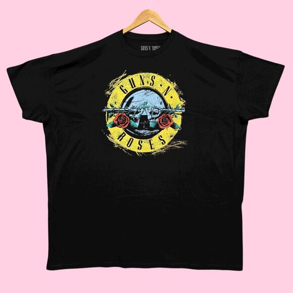 Guns N’ Roses Bad Obsession Rock Band Tee One Size - Picture 1 of 4